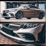 Mercedes Benz W205 C205 A205 Sport C43 AMG Facelift 2019-2021 Side Fender Covers Carbon Fiber