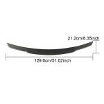 Mercedes Benz S Class W222 2014-2020 Rear Trunk Spoiler Carbon Fiber
