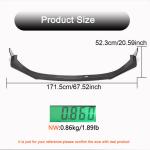 Subaru BRZ Coupe 2022-2023 Front Bumper Lip Carbon Fiber