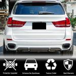BMW X5 F15 M Sport 2014-2018 Rear Bumper Diffuser Carbon Fiber