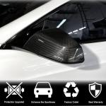 Tesla Model S Sedan 2021UP Add-On Mirror Covers Dry Carbon Fiber