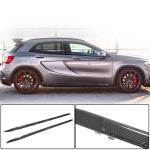 Mercedes Benz X156 GLA45 AMG Pre-facelift 2015 2016 Side Skirts Carbon Fiber