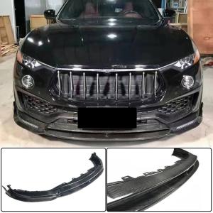 Maserati Levante M161 2016-2019 Front Bumper Lip Carbon Fiber