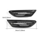 BMW 5 Series F10 M5 2010-2016 Side Air Fender Vents Carbon Fiber