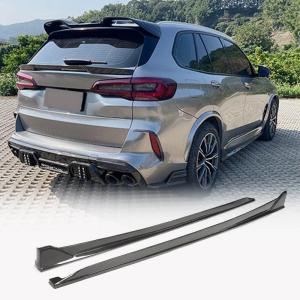 BMW X5M F95 Sport Utility 4-Door 2020-2024 Carbon Fiber Side Skirts