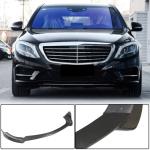 Mercedes Benz S Class W222 Pre-facelift 2014-2017 Front Bumper Lip Carbon Fiber/FRP