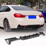 For BMW 4 Series F32 F33 F36 M Sport Carbon Fiber Rear Bumper Diffuser | 420i 428i 430i 435i 440i M Tech
