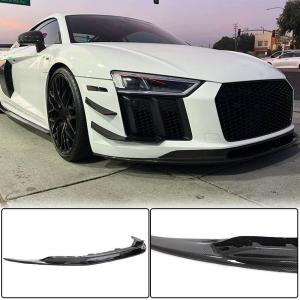 2016–2019 Audi R8 Gen2 (Type 4S) Dry Carbon Fiber Front Bumper Lip