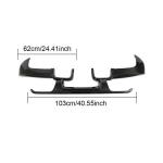 Mercedes Benz W447 Vito 2016-2019 Rear Bumper Diffuser Carbon Fiber