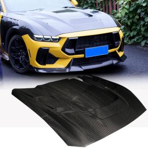 Ford Mustang GT S650 2024 2025 Engine Bonnet Hood Cover Carbon Fiber