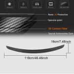 Mercedes Benz CLS Class C257 CLS53 AMG Sedan 2018-2020 Rear Trunk Spoiler Carbon Fiber