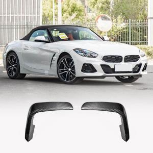 BMW Z4 G29 M Sport M40i 2019-2024 Front Bumper Splitters Dry Carbon Fiber