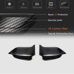 Tesla Model S 2012-2020 Front Seatback Cover Carbon Fiber