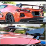 Chevrolet Corvette C8 Racing 2020-2023 Rear Trunk Spoiler Carbon Fiber