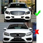 Mercedes Benz W205 Base Pre-facelift 2015-2019 Fog Light Covers Carbon Fiber/FRP