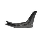 Honda Civic 11th Type R Hatchback 4-Door 2023 Rear Bumper Splitters Carbon Fiber