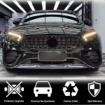 Mercedes Benz E Class W213 E350 E450 Sport Facelift 2021UP Front Bumper Lip Carbon Fiber