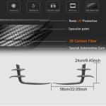 Audi S5 A5 Sline B9 2017-2020 Front Bumper Splitters Carbon Fiber