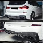 BMW X3 G01 M40i 2018-2023 Rear Bumper Diffuser Carbon Fiber
