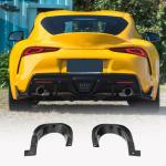 Toyota Supra GR A90 A91 2020-2023 Rear Air Cylinder Decorative Panel Dry Carbon Fiber