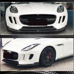 Jaguar F-TYPE 2013-2017 Front Bumper Lip Carbon Fiber