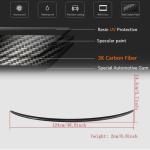 Audi A6 Sline S6 C7 C7.5 Sedan 2012-2019 Rear Trunk Spoiler Carbon Fiber