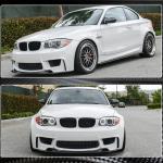 BMW 1 Series E82 1M 2011-2018 Front Bumper Lip Carbon Fiber