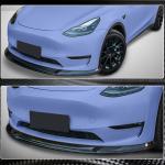 Tesla Model Y JC Style Carbon Fiber Front Lip Spoiler 2020–2021
