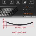 Mercedes Benz E Class (W207) C207 Coupe 2009-2016 Rear Trunk Spoiler Carbon Fiber