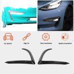 Tesla Model 3 2016-2022 Front Bumper Vents Dry Carbon Fiber