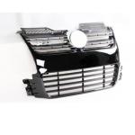 Front Grille Insert Cover License Plate for Volkswagen VW 2005-2009