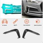 Audi S5 A5 Sline B9 2017-2020 Front Bumper Splitters Carbon Fiber/FRP