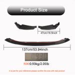 BMW G80 M3 G82 G83 M4 2021-2023 Front Bumper Lip Dry Carbon Fiber
