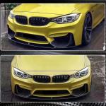 BMW F80 M3 F82 F83 M4 2014-2020 Front Bumper Splitters Carbon Fiber/FRP