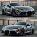 Toyota Supra GR A90 A91 MK5 (2019-2024) Carbon Fiber Side Skirts-Direct Fit