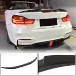BMW 4 Series F33 F83 Convertible 2014-2019 Rear Trunk Spoiler Carbon Fiber