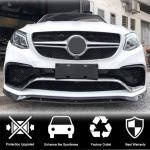 Mercedes Benz GLE Class C292 GLE63 AMG 2015-2019 Front Bumper Lip Carbon Fiber