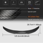 Infiniti Q50 Q50S 2014-2022 Rear Trunk Spoiler Real Carbon Fiber