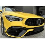 Mercedes Benz W118 C118 CLA45 AMG 2020-2022 Front Bumper Vents Glossy Black ABS