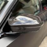 BMW 5 Series I5 G60 G68, 7 Series G70, X3 2024 Mirror Cover Caps Replacement Style Dry Carbon Fiber