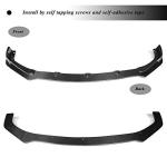 Carbon Fiber Front Bumper Lip for Infiniti Q50 Base Bumper 2013-2017