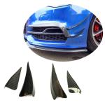 Audi S3 A3 8V Sline Sedan 2014-2016 Front Bumper Vents Carbon Fiber