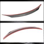 BMW 1 Series E82 1M Coupe 2008-2013 Rear Trunk Spoiler Carbon Fiber