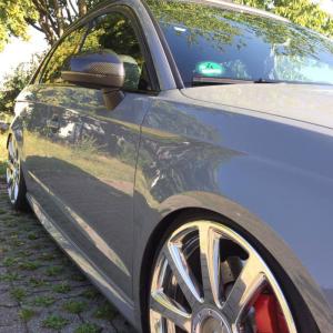 Audi A3 Sline S3 RS3 8V 8V.5 2014-2019 Mirror Covers Replacement Style Carbon Fiber