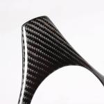 BMW 3 Series E90 Base Sedan 2005-2008 Steering Wheel Covers Carbon Fiber