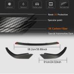 BMW 3 Series G20 320i 330i M Sport M340i 2019-2022 Front Bumper Lip Carbon Fiber/FRP