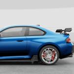 BMW M2 G87 2022-2024 Front Bumper Lip Front Grille Bumper Grill Trim Rear Bumper Diffuser Trunk Spoiler Dry Carbon Fiber