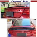 Carbon Fiber Trunk Spoiler for Audi A7 S7 S-Line RS7 2011-2018 Rear