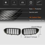 BMW 5 Series G30 F90 M5 Pre-LCI 2017-2020 Front Grille Carbon Fiber