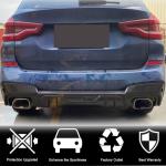 BMW X3 G01 M40i 2018-2023 Rear Bumper Diffuser Carbon Fiber
